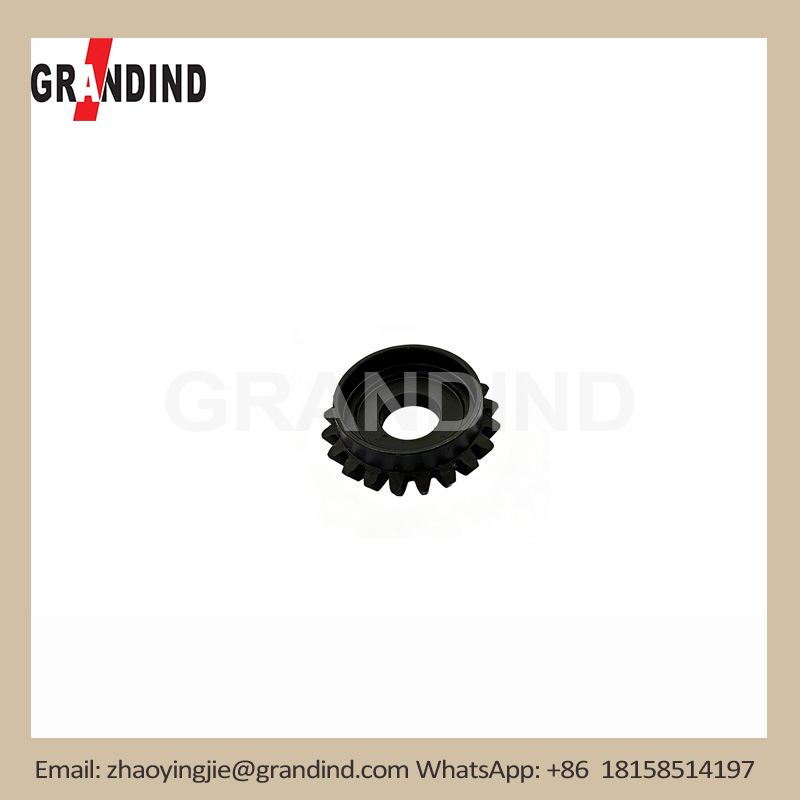Anillo de engranaje recto de acero de óxido negro CNC