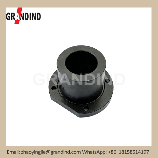 Buje de eje de brida de acero de precisión CNC