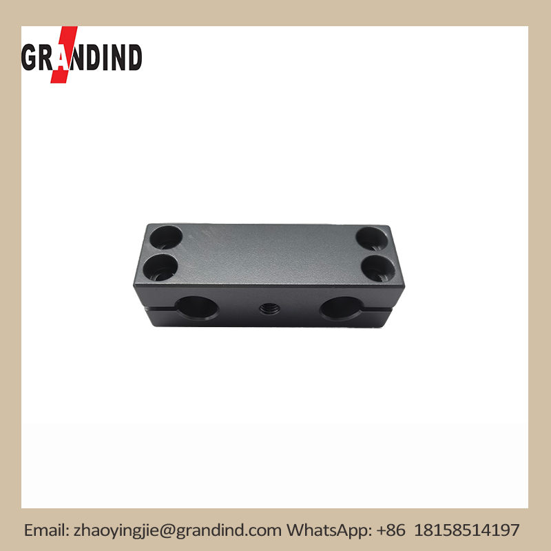 Bloque de accesorio de piezas de mecanizado CNC de precisión